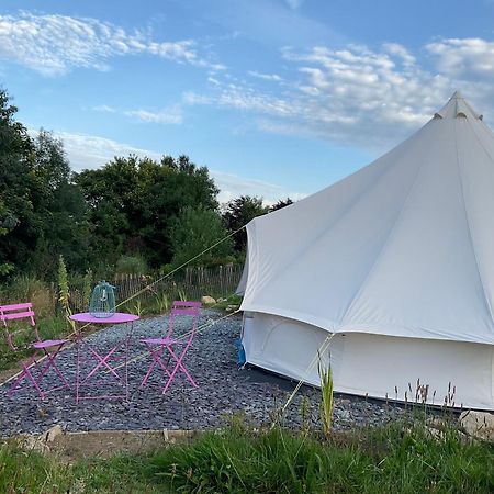 Glamping Meadow Bell Tent Stithians エクステリア 写真